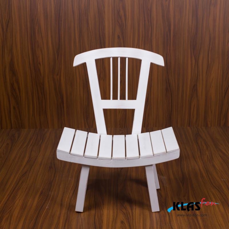 AKS-03 - Beyaz Sandalye