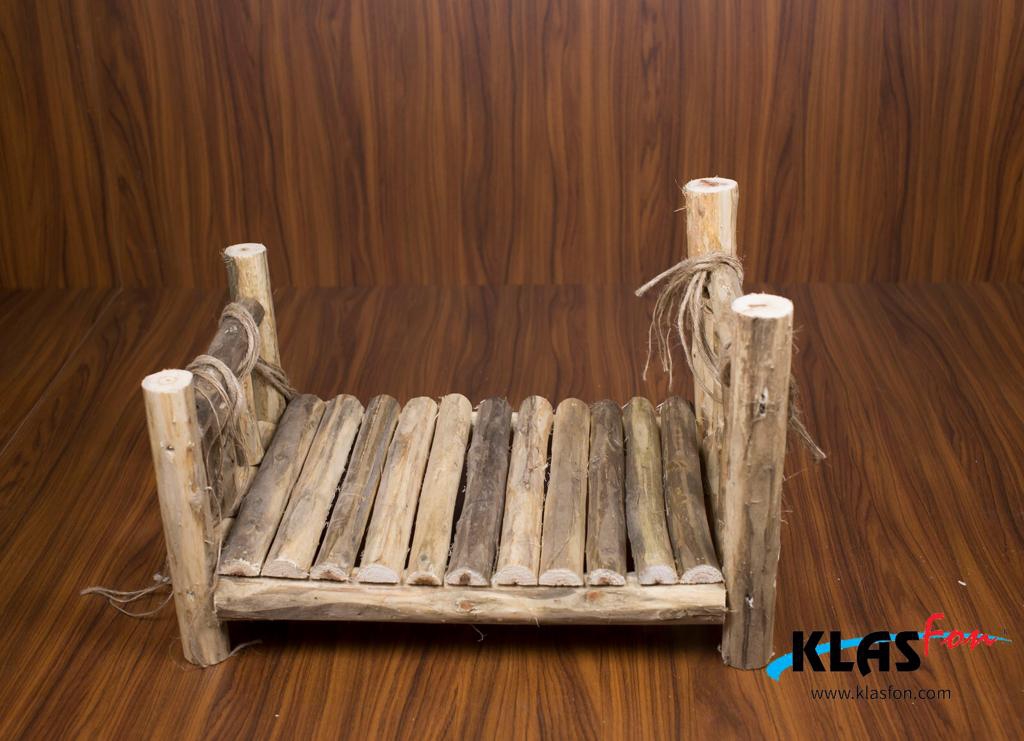 AKS-04 - Doğal Tahta Yatak